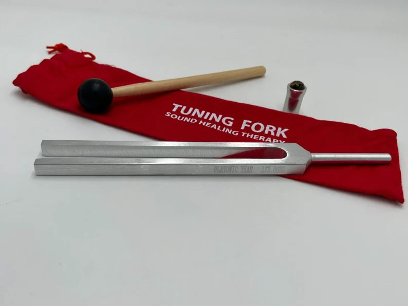 Yantra Planetary Tuning Fork Platonic Cycle 172.06Hz Frequency with Gem Feet