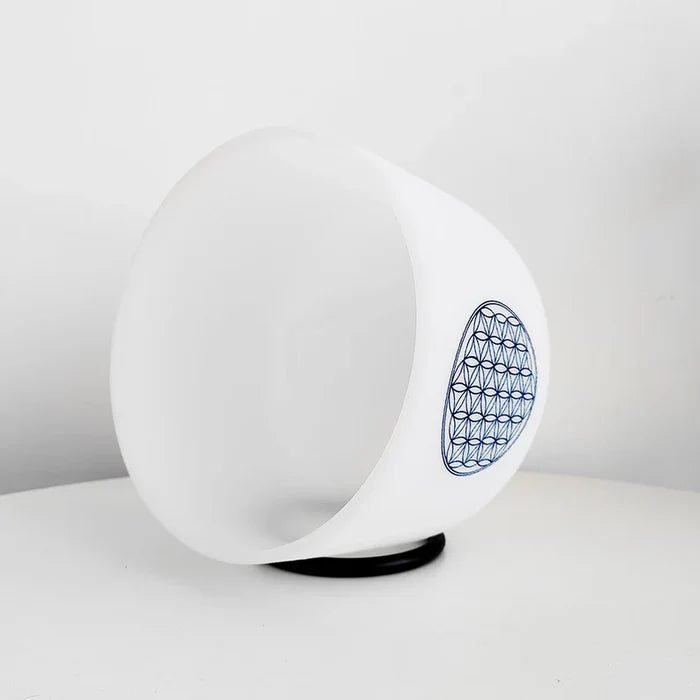 Frequency of God 963Hz Solfeggio 14" Crystal Singing Bowl with Padded Case and Striker