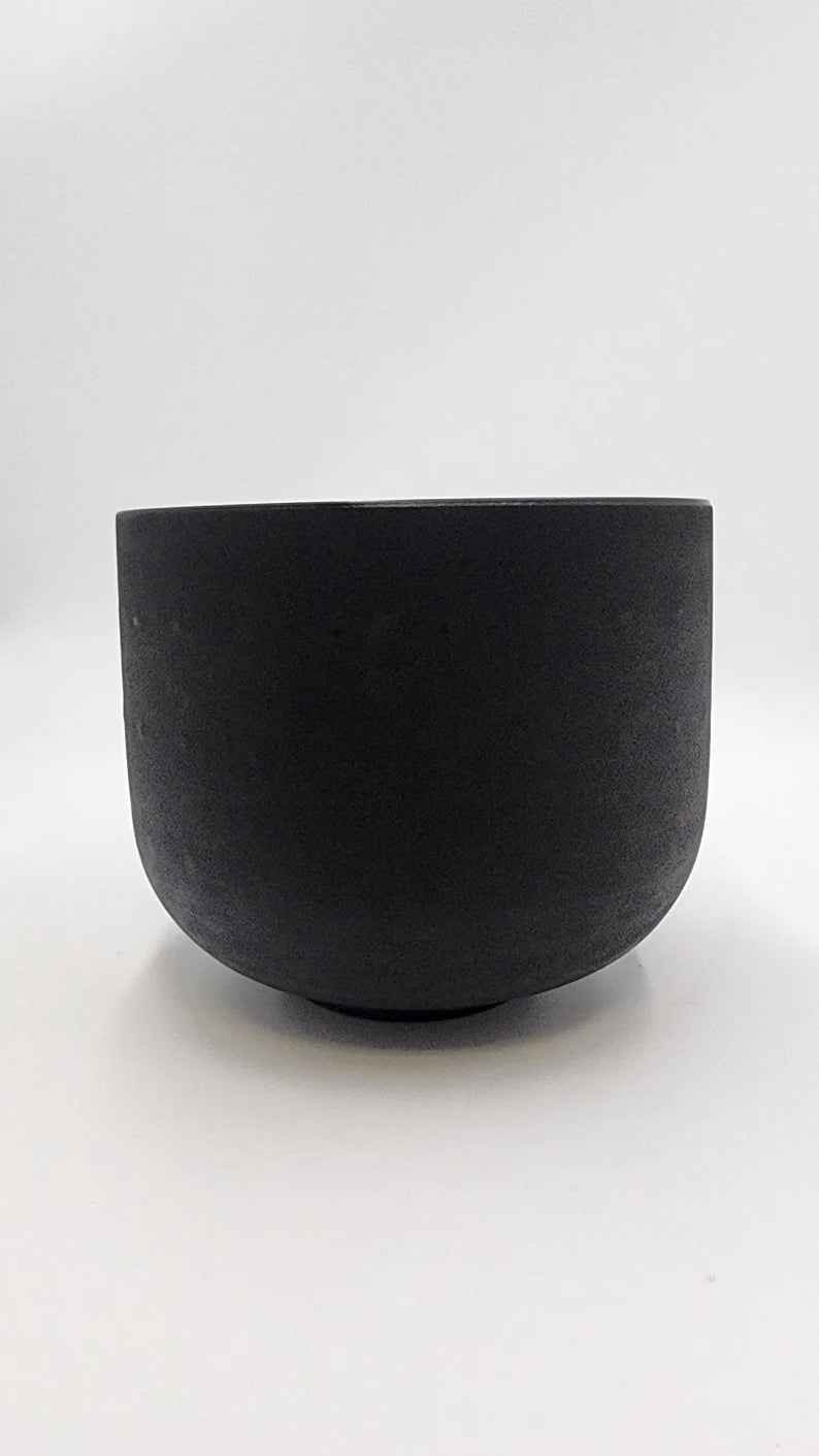 Perfect pitch 528hz 8" Crystal Singing Bowl includes Mallet, O ring and Secured CASE