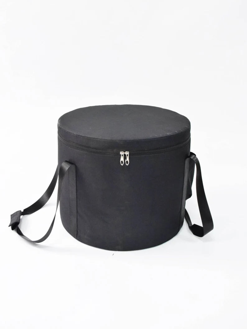 Protect Your Precious 16 inch Crystal Singing Bowl with Our Heavy Thick Padded Case in Stylish Black