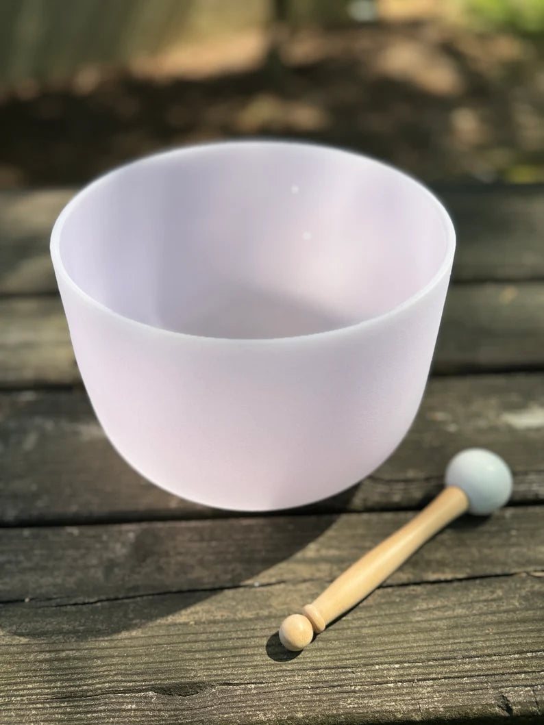Healing Harmony Gem fused Crystal Singing Bowls Complete Set comes with Strikers, Mallets, O-Rings and Secure padded Cases