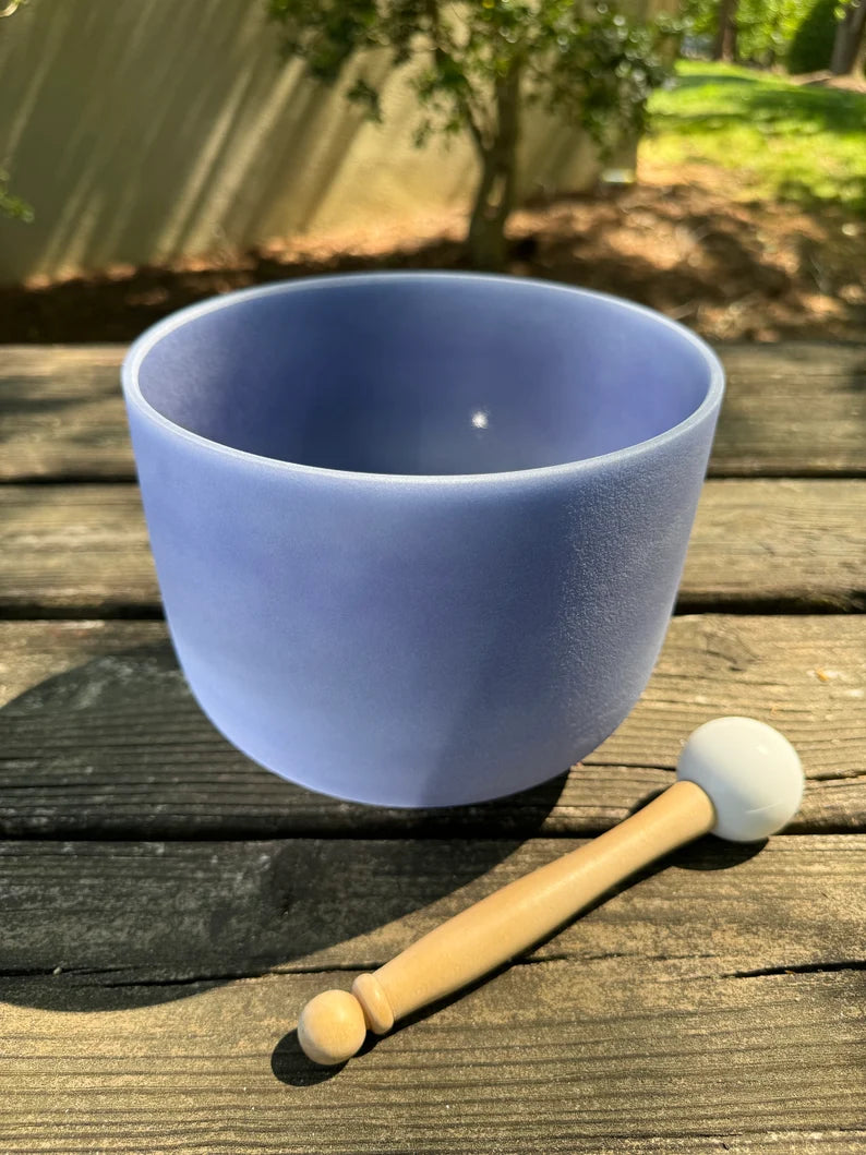 Healing Harmony Gem fused Crystal Singing Bowls Complete Set comes with Strikers, Mallets, O-Rings and Secure padded Cases