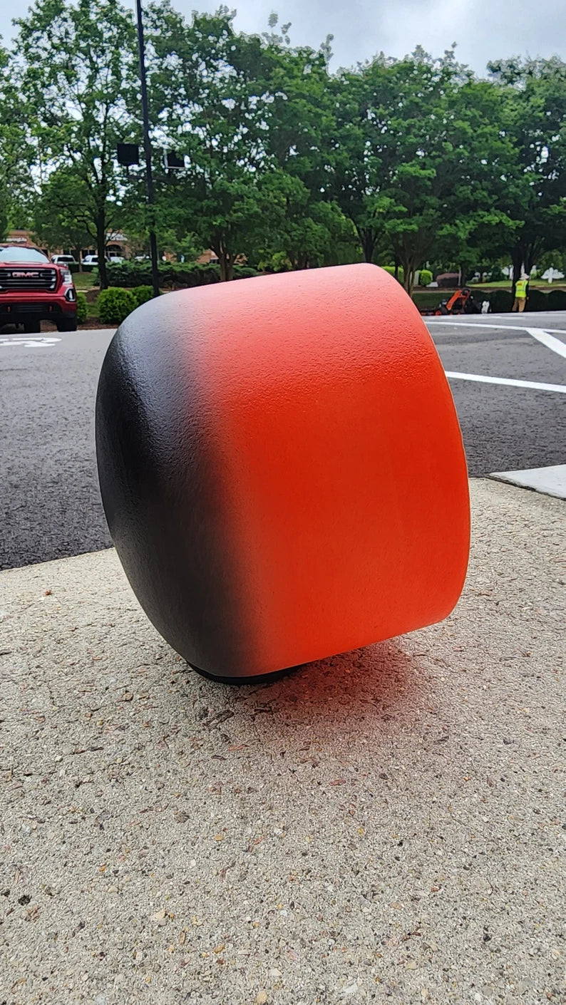 10" 417Hz Solfeggio Scarlet Eclipse Rainbow Crystal Singing Bowl with Striker and O-ring