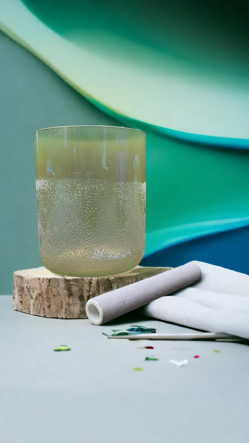 Rare Perfect Pitch 9" Tall Moldavite C Note 4th Octave Root Chakra Crystal Singing Bowl Set with PADDED CASE and Striker