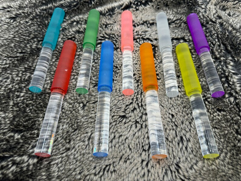 Colorful Crystal Mallet Collection for Crystal Singing Bowls - Choose Your color