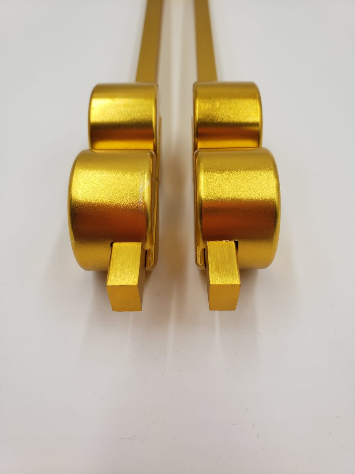 Candida 55Hz Weighted Gold Color Tuning Fork for Healing with Pouch and Mallet - Thecosmicaccess