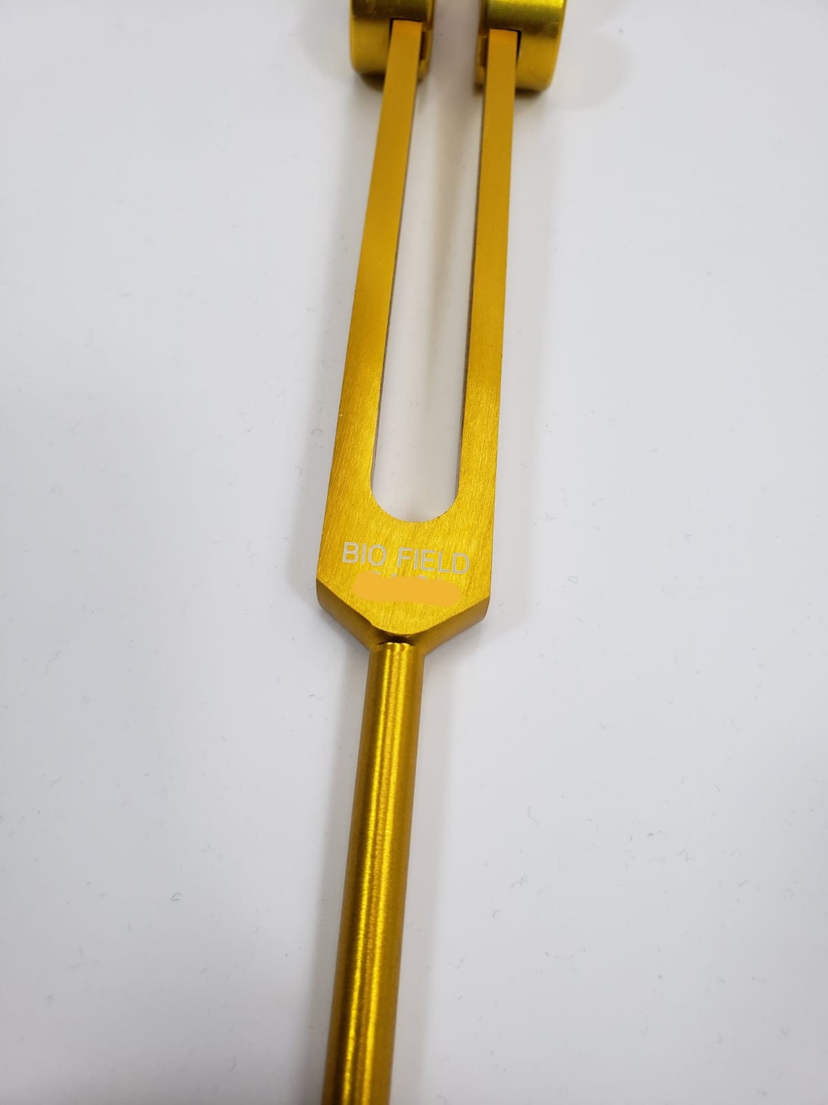 Biblio and Biofield Frequency Body Gold Color Tuning Forks with Pouch and 2 Mallets - Thecosmicaccess