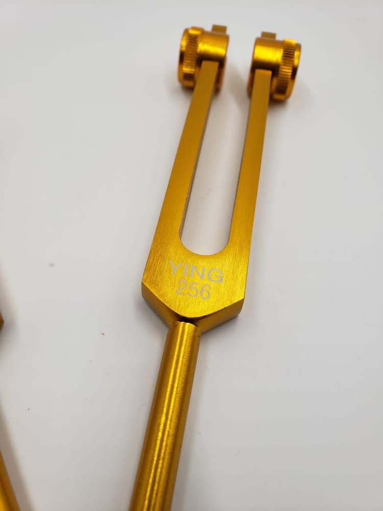 Weighed Sacred Ratio Pythagorean Tuning Forks with Velvet Bag Striker - Thecosmicaccess