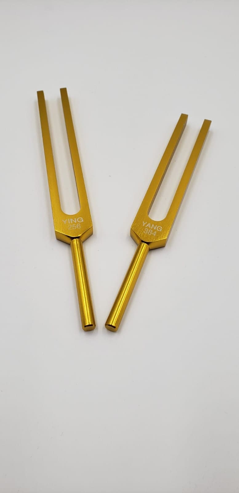 Unweighted Sacred Ratio Pythagorean Tuning Forks with Velvet Bag Striker - Thecosmicaccess