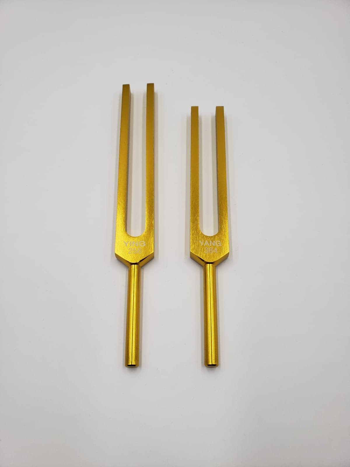 Unweighted Sacred Ratio Pythagorean Tuning Forks with Velvet Bag Striker - Thecosmicaccess