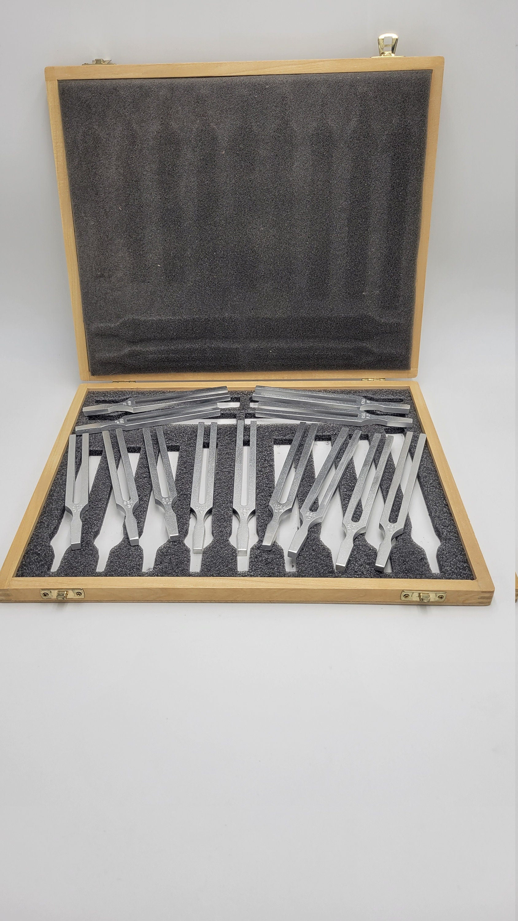 Aluminum Professional Grade Piano Tuning Fork Complete Set of 13 - Thecosmicaccess