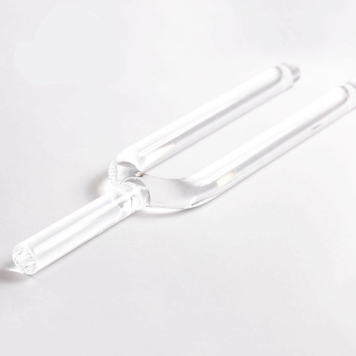 25mm Crystal Quartz F Note Tuning Fork Heart Chakra - Thecosmicaccess