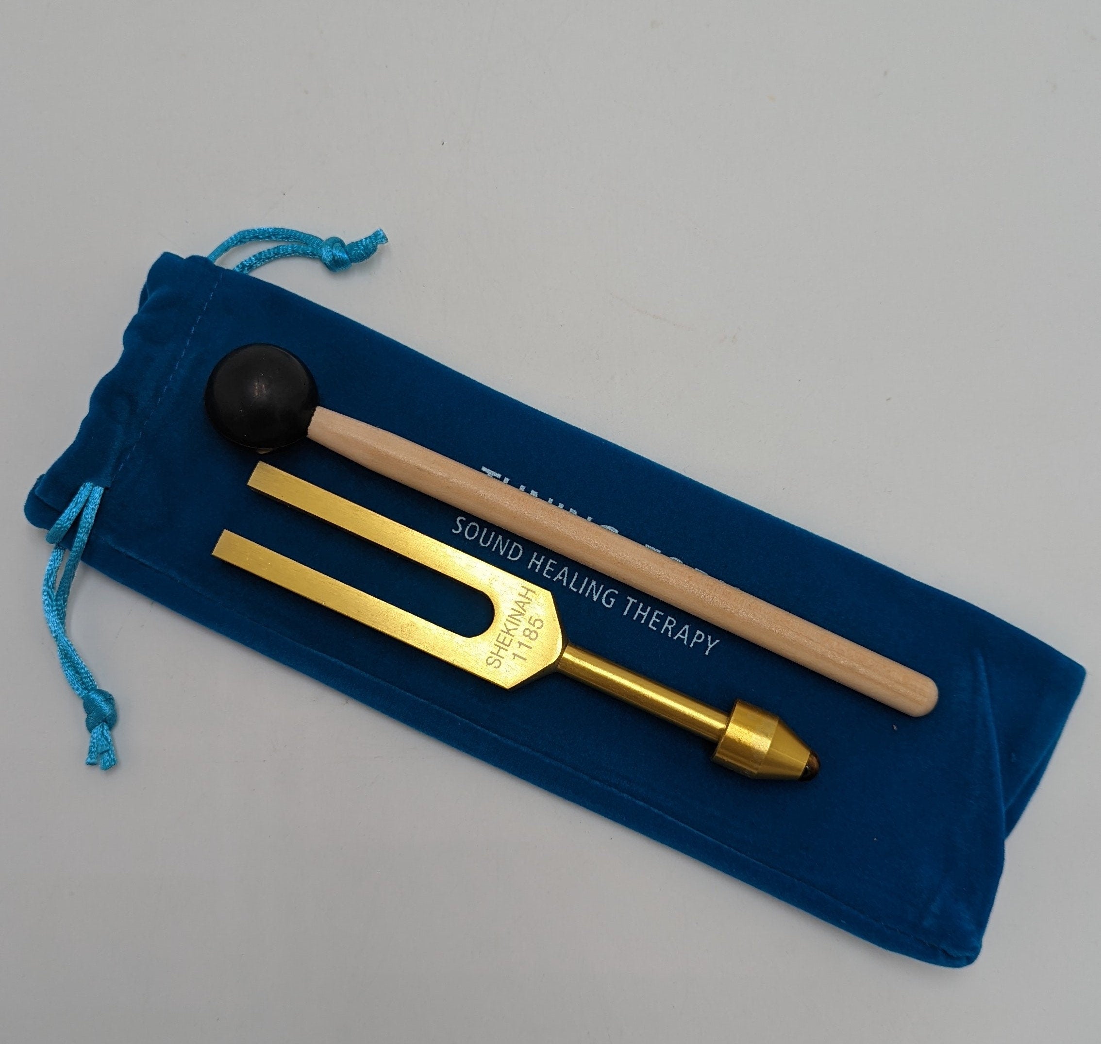 Shekinah Tuning Fork for Healing Meditation DNA Repair with Striker and Bag - Thecosmicaccess