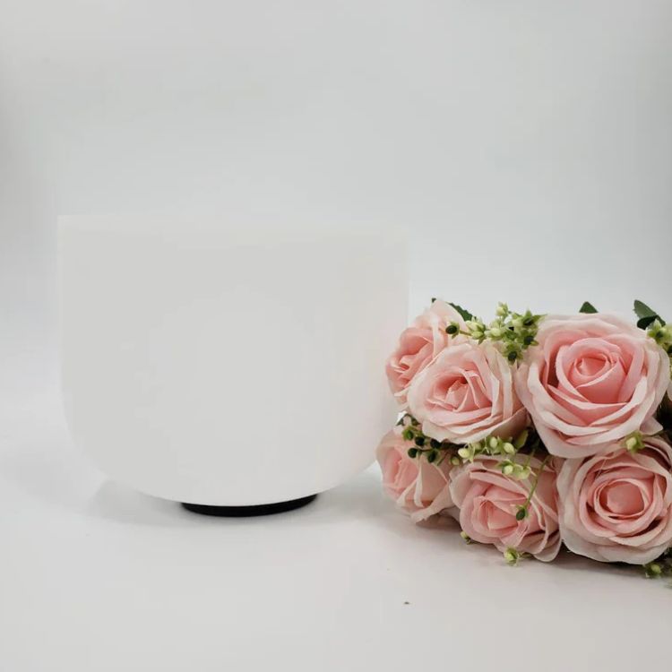 432Hz 9 inches F note Heart Chakra Crystal Singing Bowl