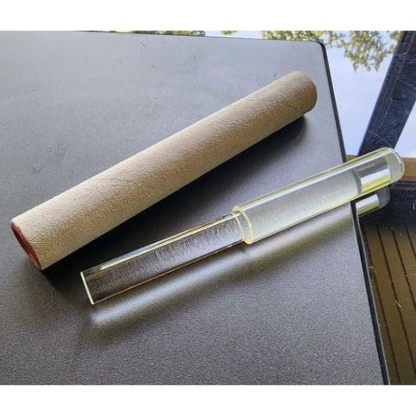 Crystal Striker and Suede Striker for Crystal Singing Bowls - Harmonious Resonance