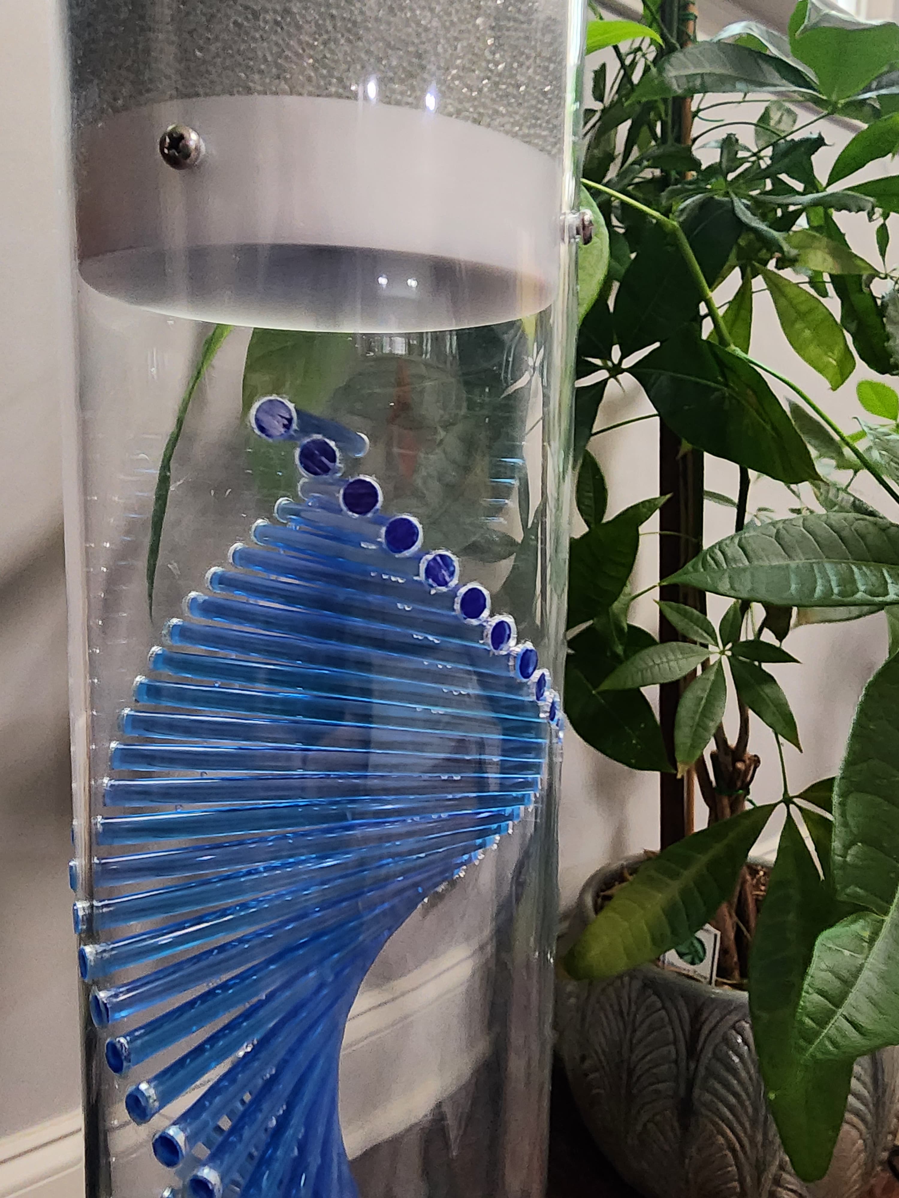 3 ft Extra Large Spiral Sounds Rainstick – Glass Microbeads – Medium Loud Sound