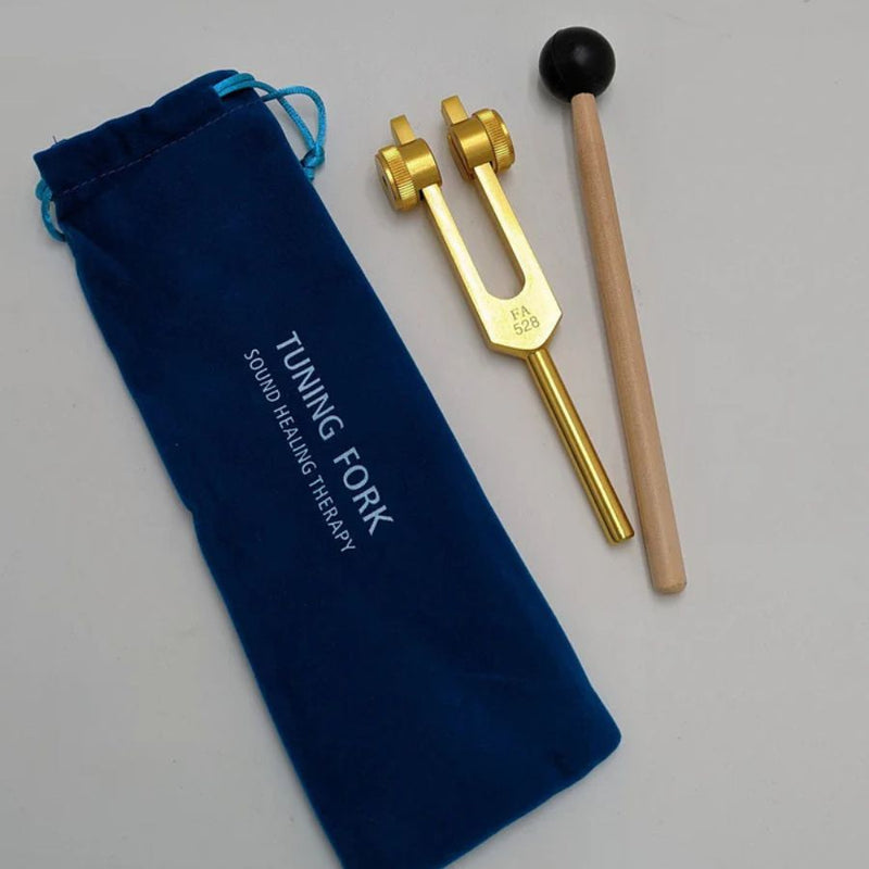 Weighted Gold 528 Hz FA part of Solfeggio Tuning Fork Healing Sound Therapy