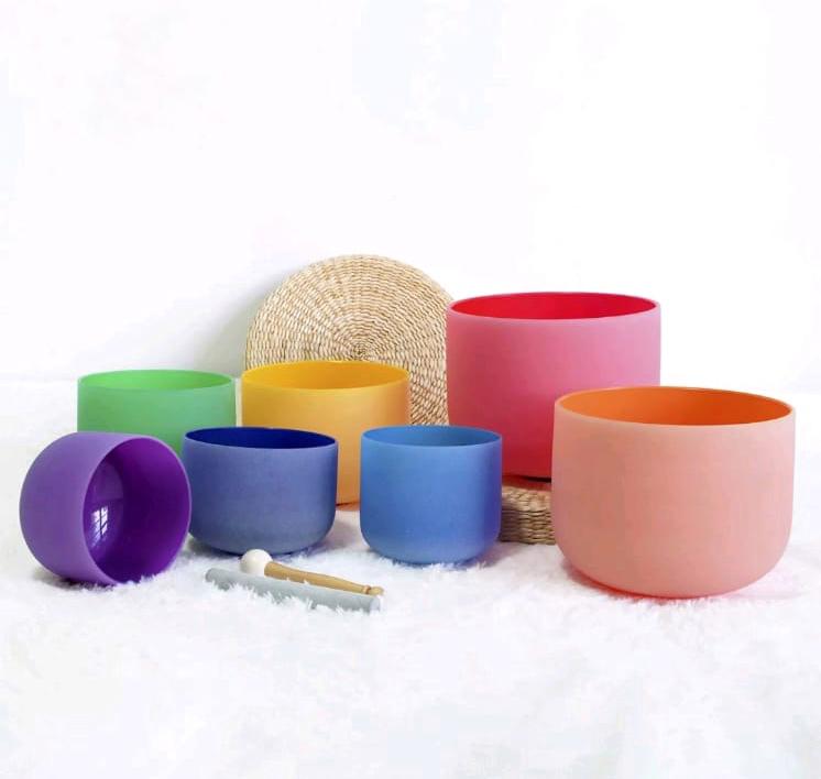 432Hz Perfect Pitch Crystal Singing Bowl Set – Deep Healing & Harmonic Resonance