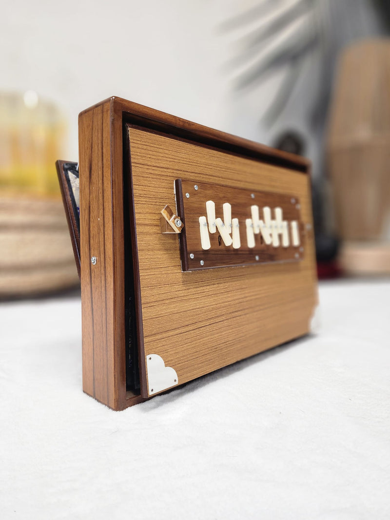 Shruti Box 13-Key – Full Chromatic Scale (A=432 Hz) | Handcrafted for Sound Healing, Meditation & Indian Classical Music