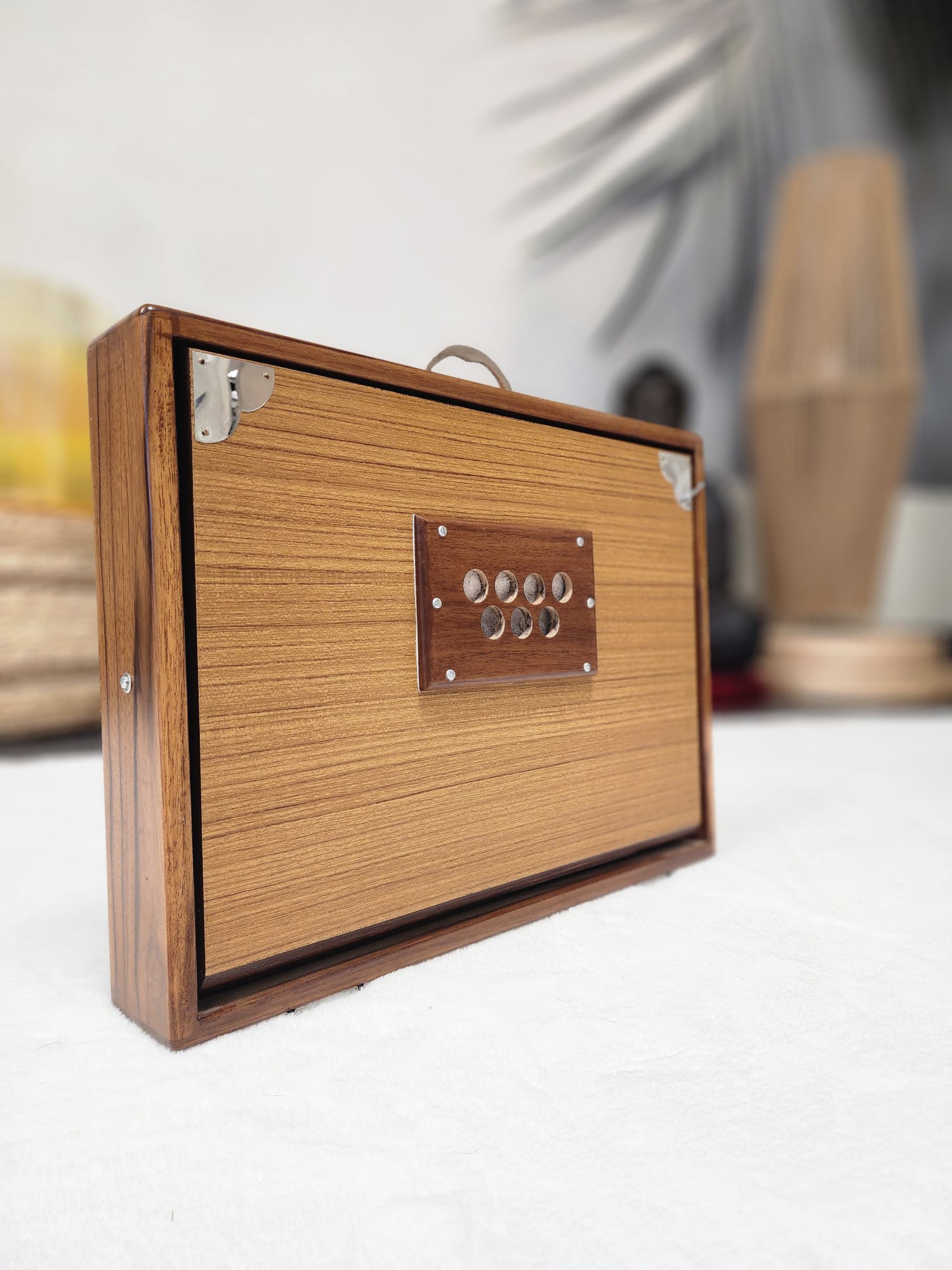 Shruti Box 13-Key – Full Chromatic Scale (A=432 Hz) | Handcrafted for Sound Healing, Meditation & Indian Classical Music