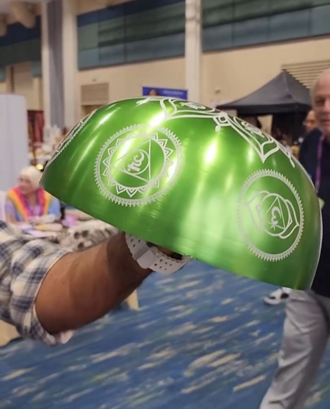 3rd Octave Titanium 7 Chakra Set Singing Bowls with Strikers Holders O-rings for Sound Healing Meditation Yoga