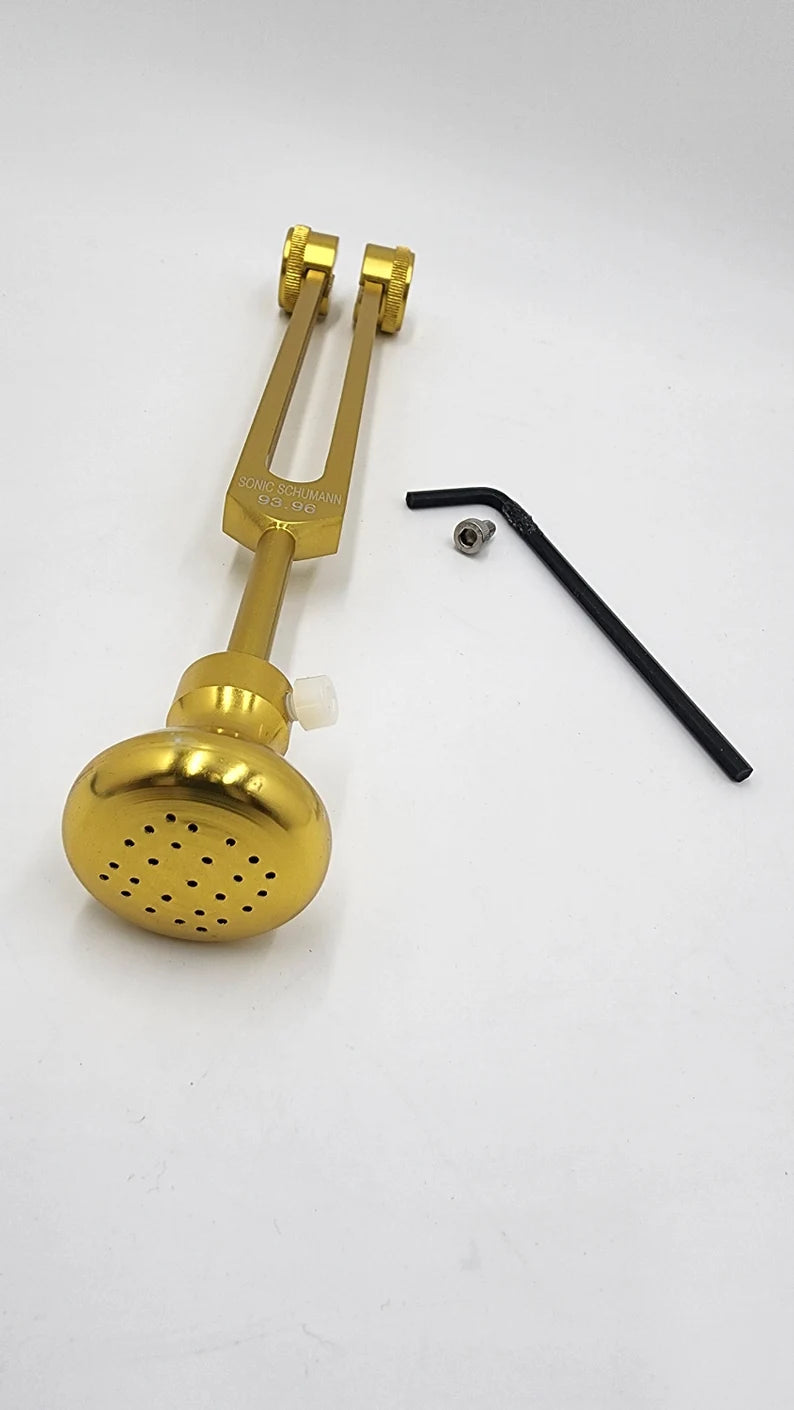 Gold Schumann Resonance Tuning Fork