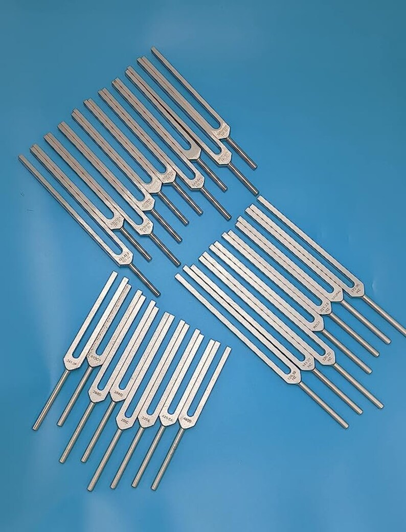 26-Piece Unweighted Tuning Fork Healing Kit