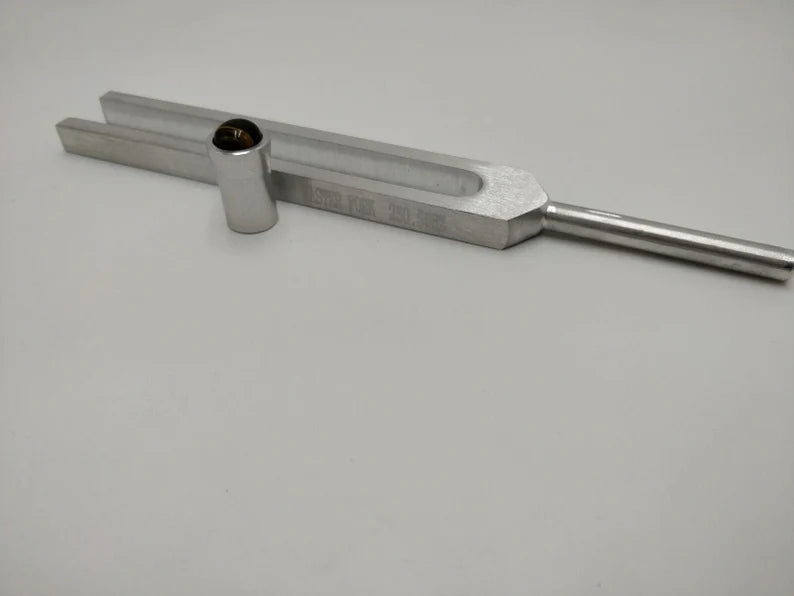 Yantra Planetary Tuning Fork Master Fork 250.56Hz Frequency with Gem Feet