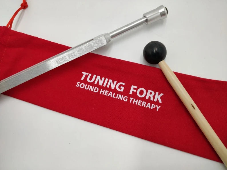 Yantra Planetary Tuning Fork Master Fork 250.56Hz Frequency with Gem Feet