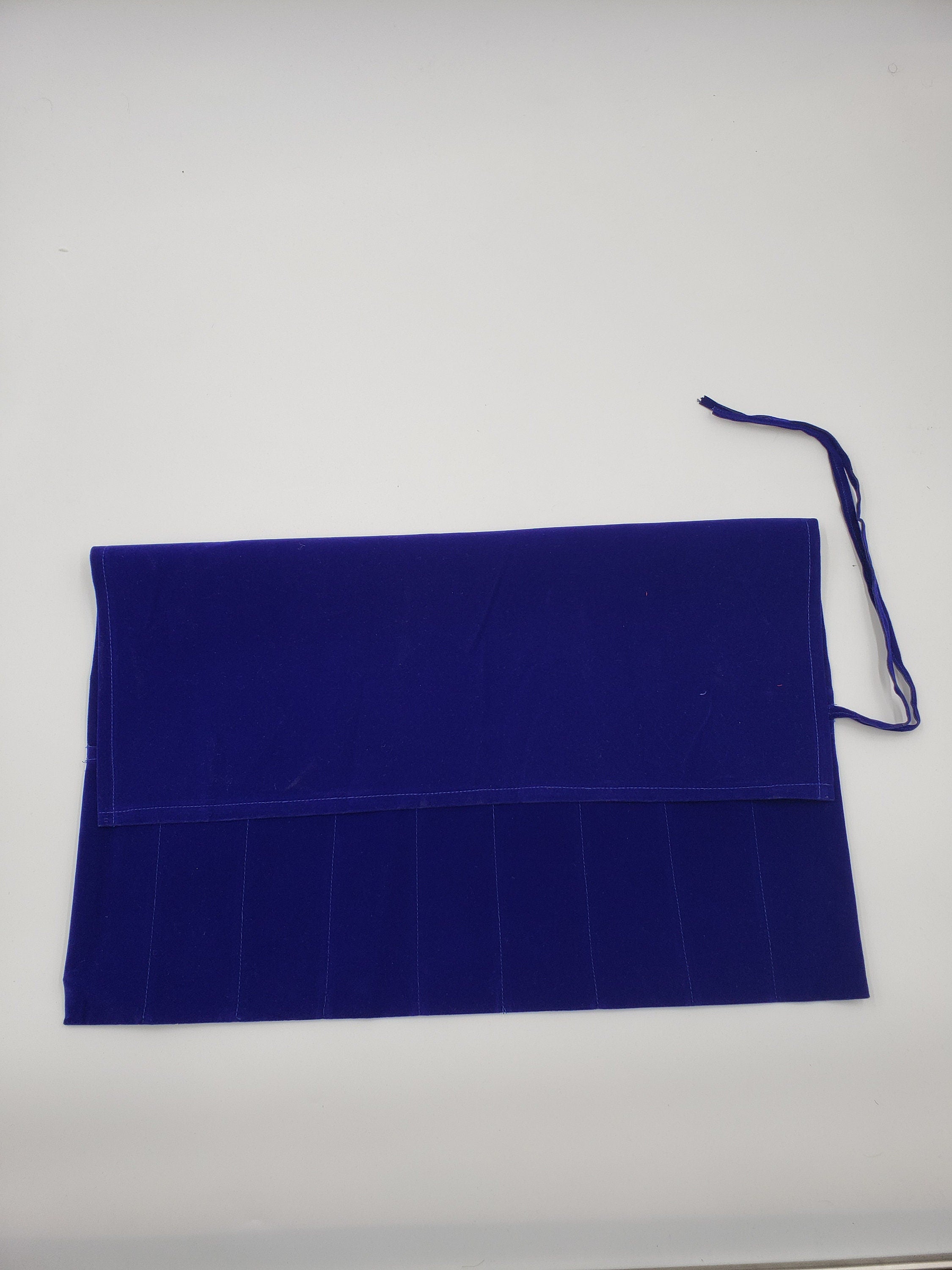 9 Pocket Tuning Fork Velvet Fabric Pouch Bag with MALLET - Thecosmicaccess
